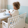 Harlequin Kids Storage Bench - White