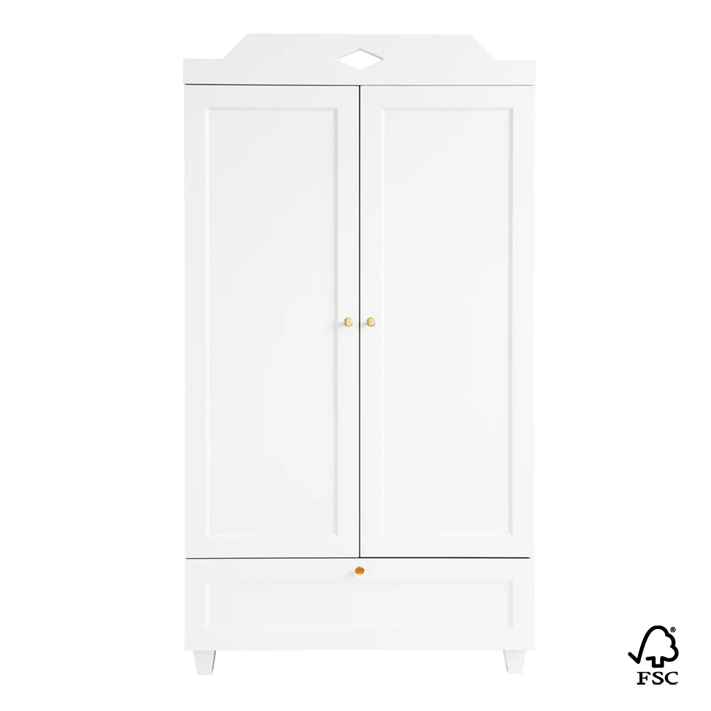 Luca Wardrobe, FSC Mix - White