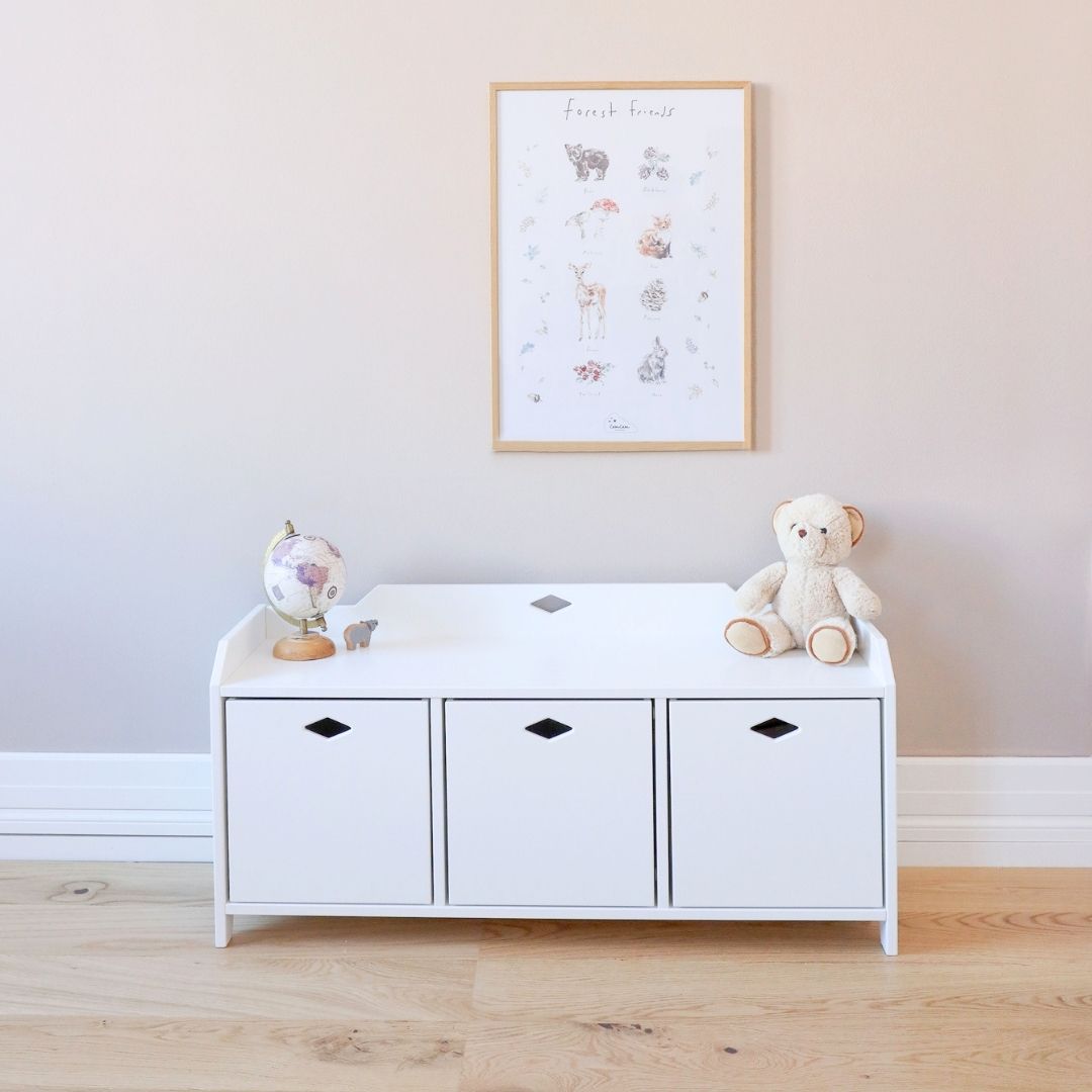Luca Storage Module - White