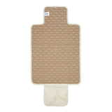 Changing Mat, Quilted - OCS Classic Stripes Camel