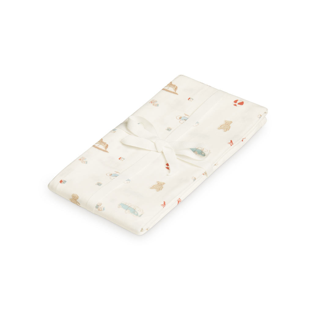 Jersey Swaddle - GOTS - Vintage Toys