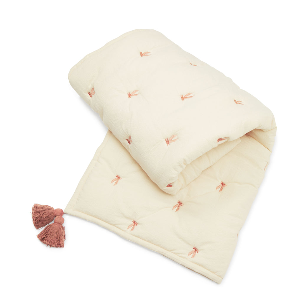 Kids Embroidered Blanket - OCS - Bows