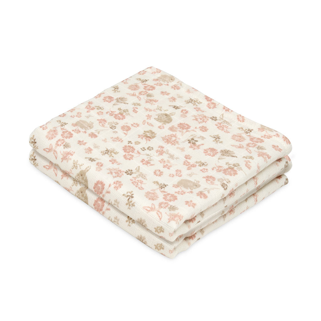 Muslin Cloth, Printed, 2-pack - GOTS - Augusta