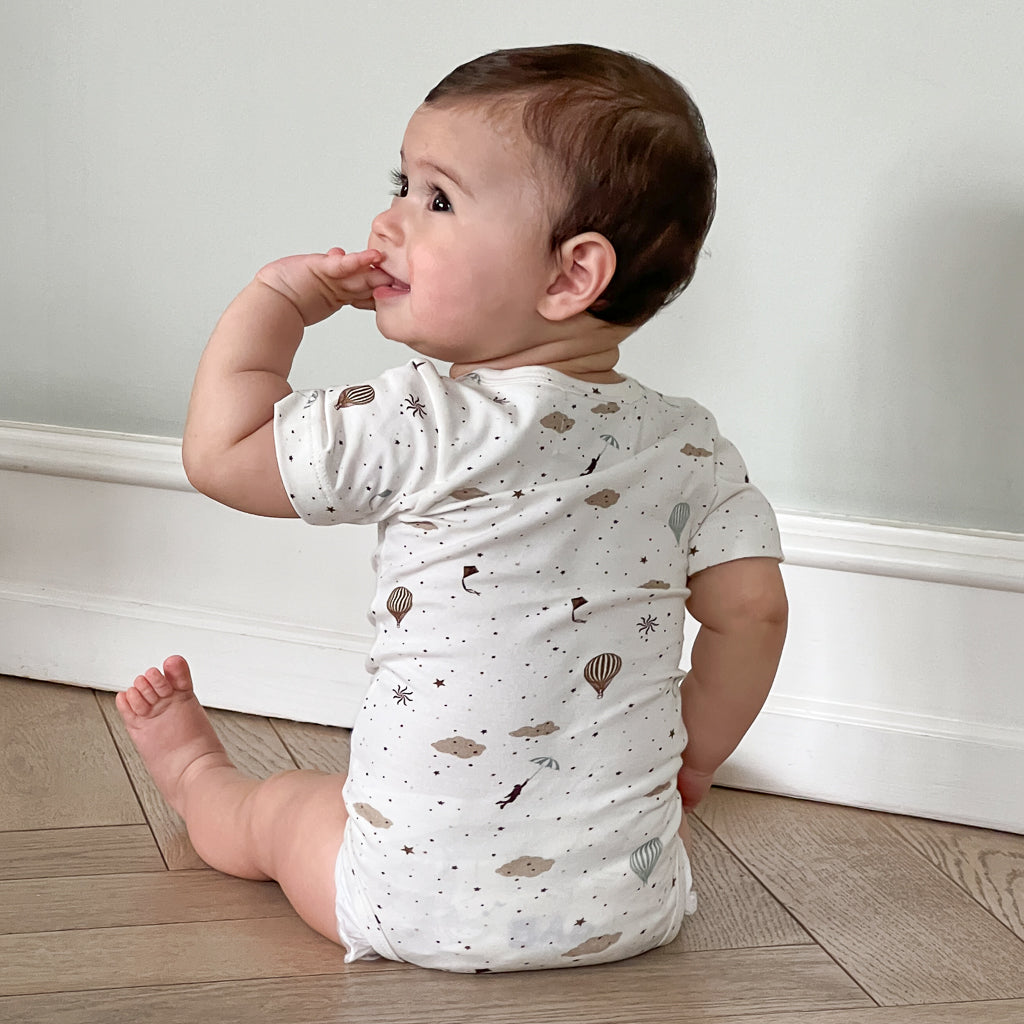 Short Sleeved Body Elliot, 56 cm - GOTS - Dreamland