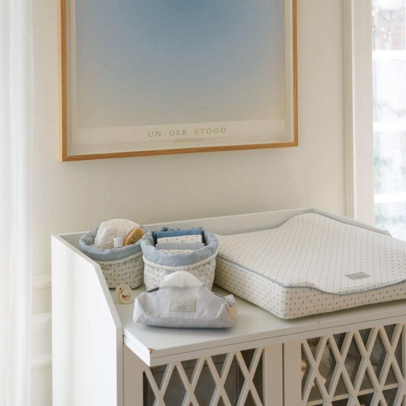 Quilted Storage Basket, Set of Two - OCS - Caprice