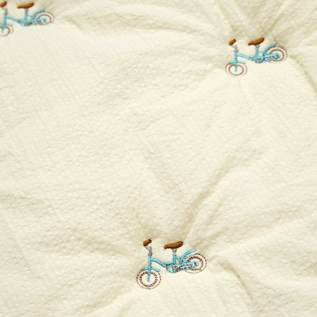 Kids Embroidered Blanket - OCS - Bicycles