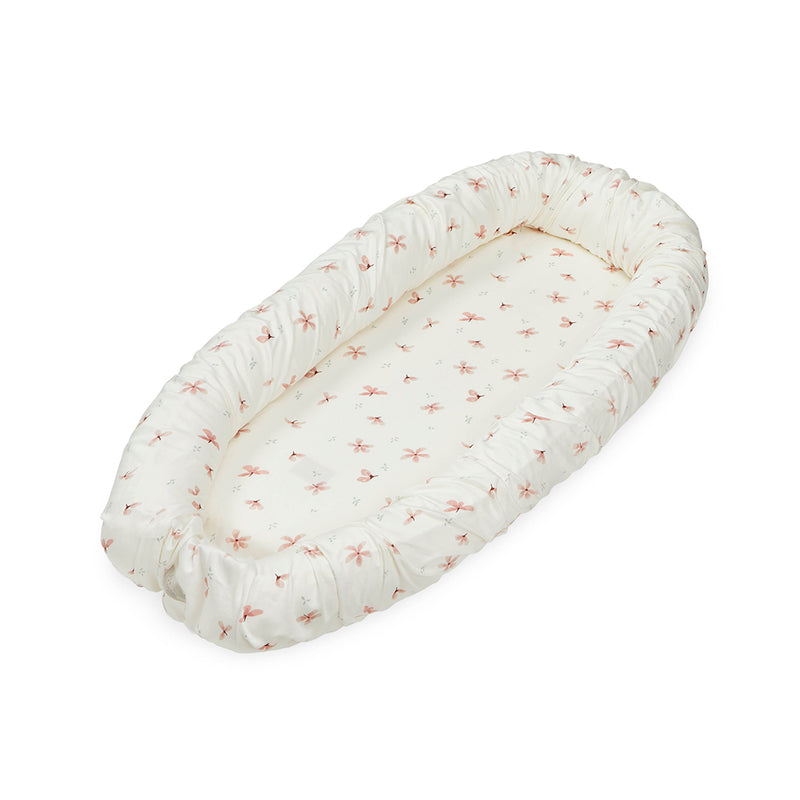 Baby Nest Cover - GOTS Windflower Creme