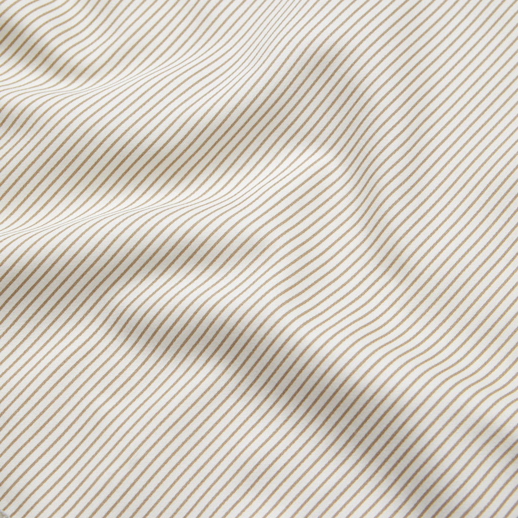 Bedding, Single, 140x200cm - GOTS Classic Stripes Camel