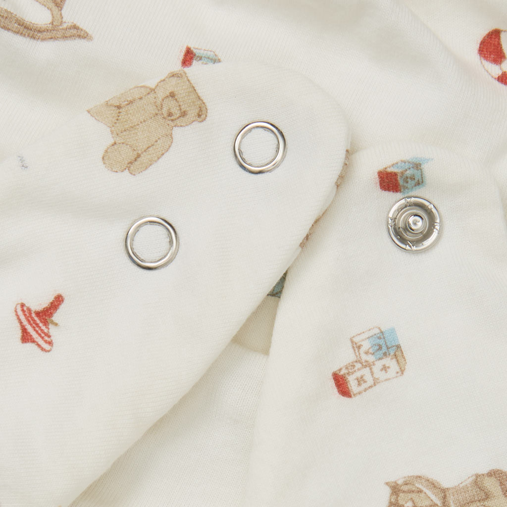 Bandana Bib, Jersey, 2-Pack - GOTS - Vintage Toys