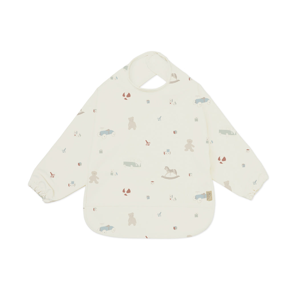 Sleeved Bib - Vintage Toys