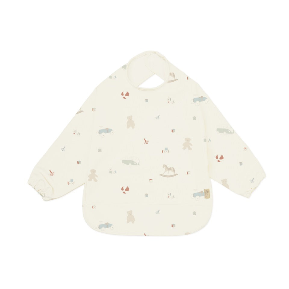 Sleeved Bib - Vintage Toys