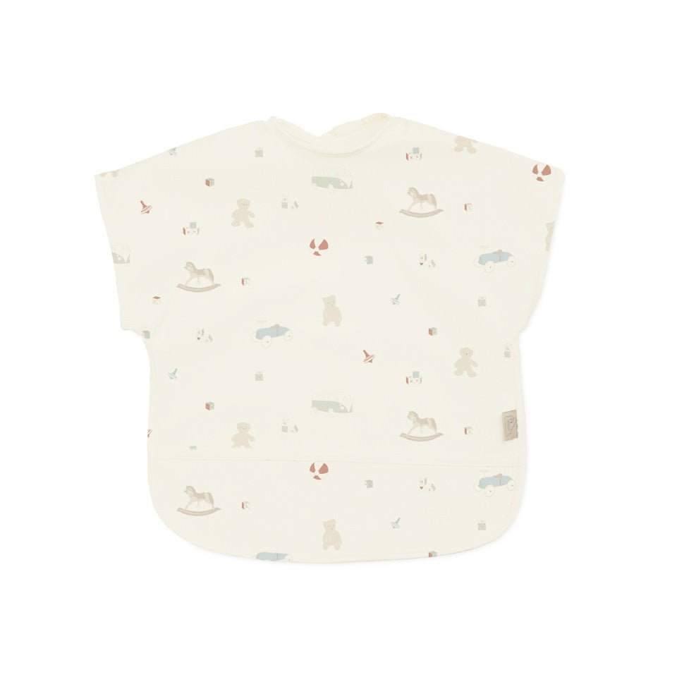 Short Sleeved Bib - Vintage Toys