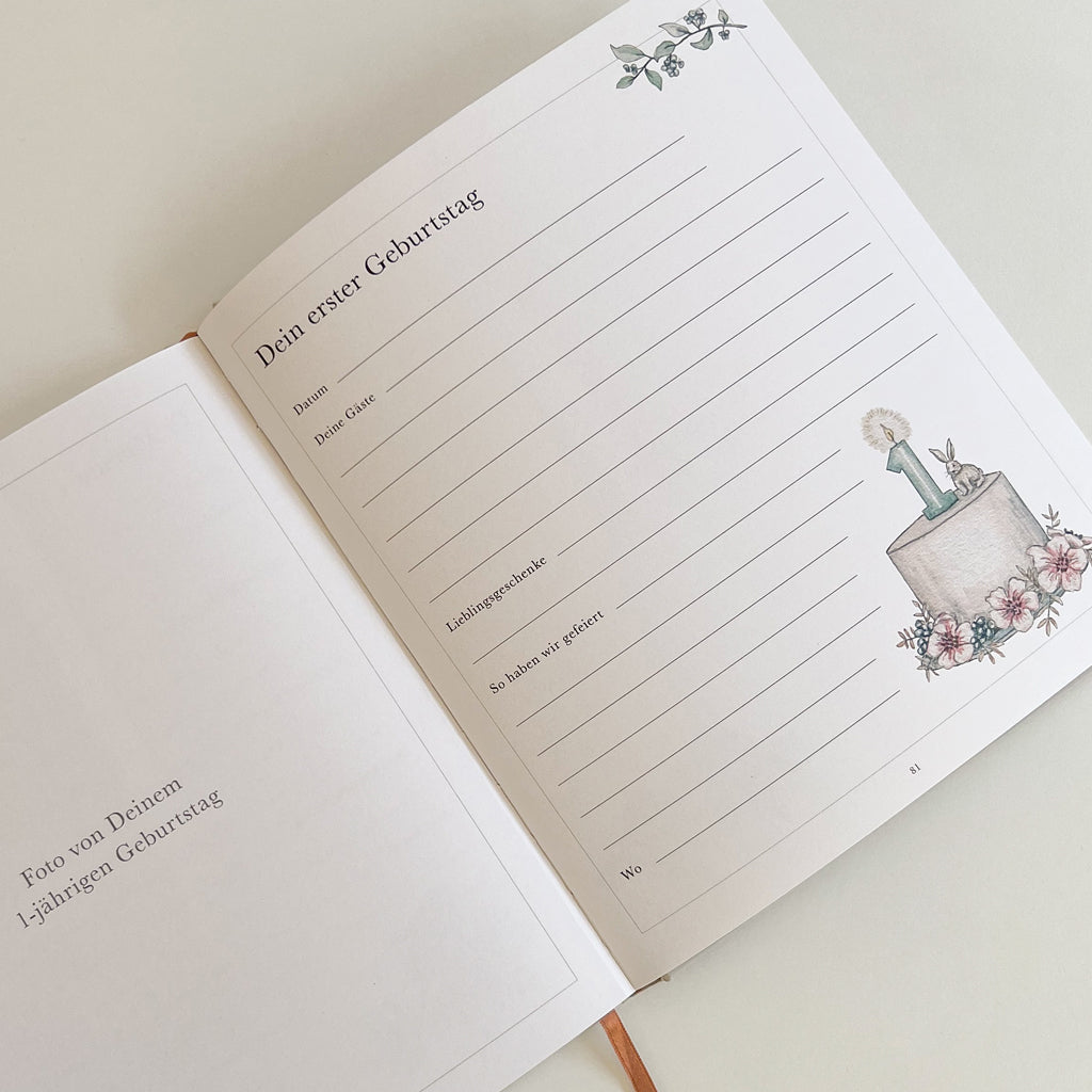 Baby's First Year Book – Deutsch