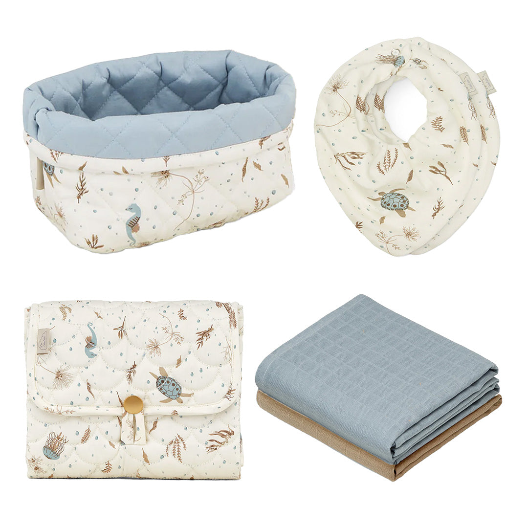 Baby Care Gift Set - Sea Garden