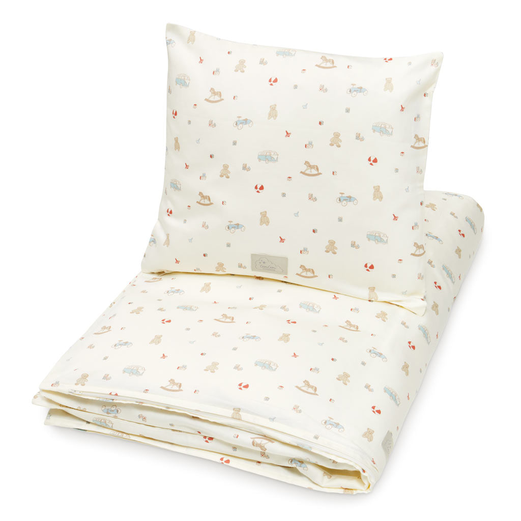 Bedding Set, Baby, 70x100cm - GOTS - Vintage Toys