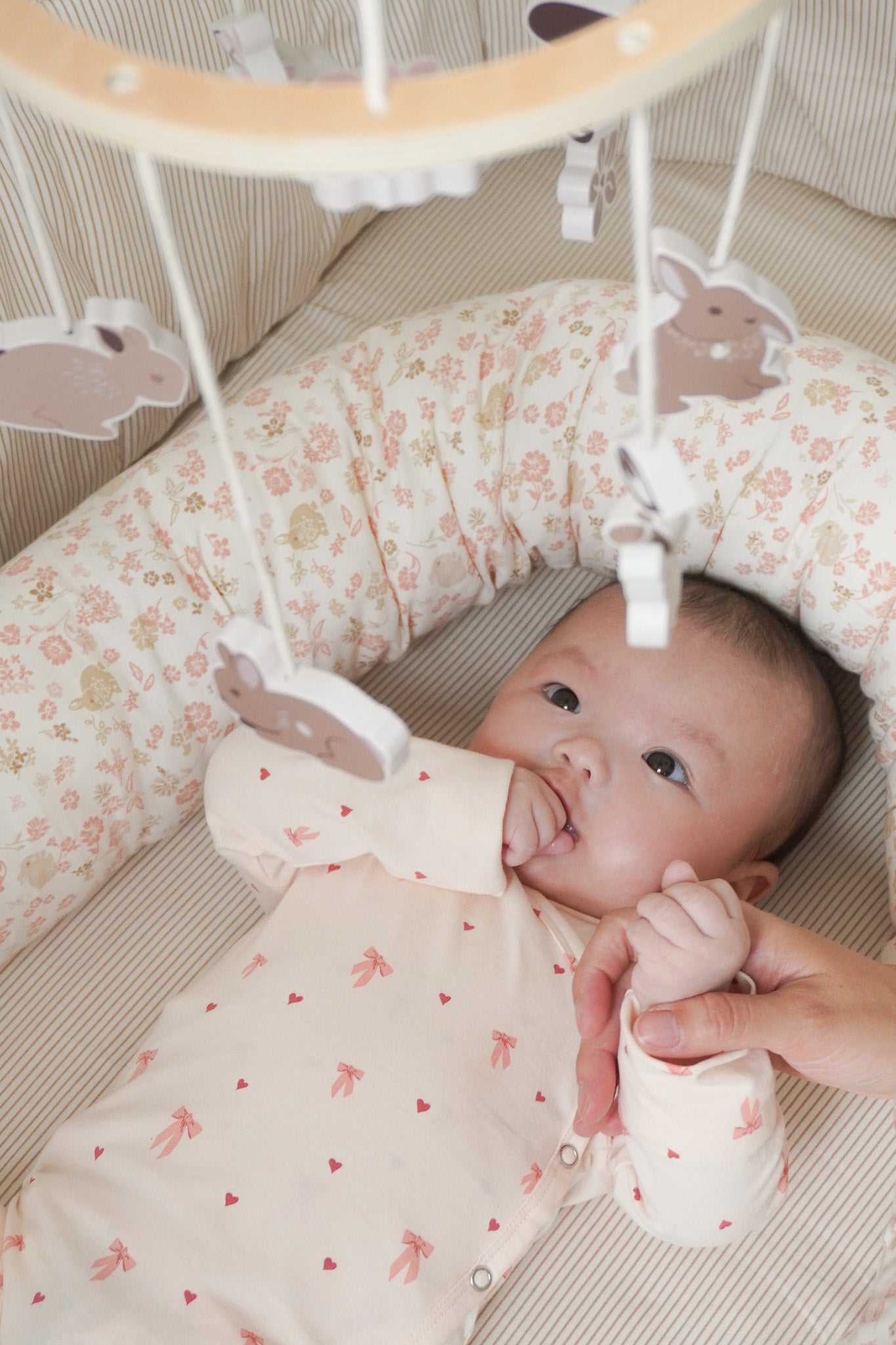 Wrap-around Body Milla - GOTS - Bows