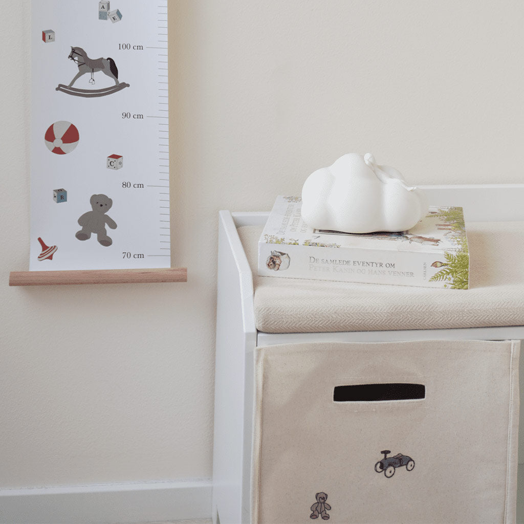 Canvas Storage Basket - GOTS - Vintage Toys