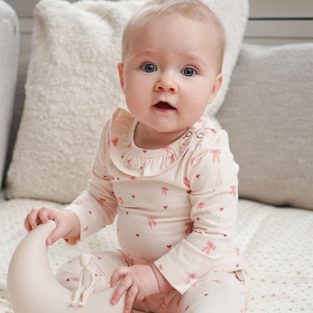 Long Sleeved Body Holly - GOTS - Bows