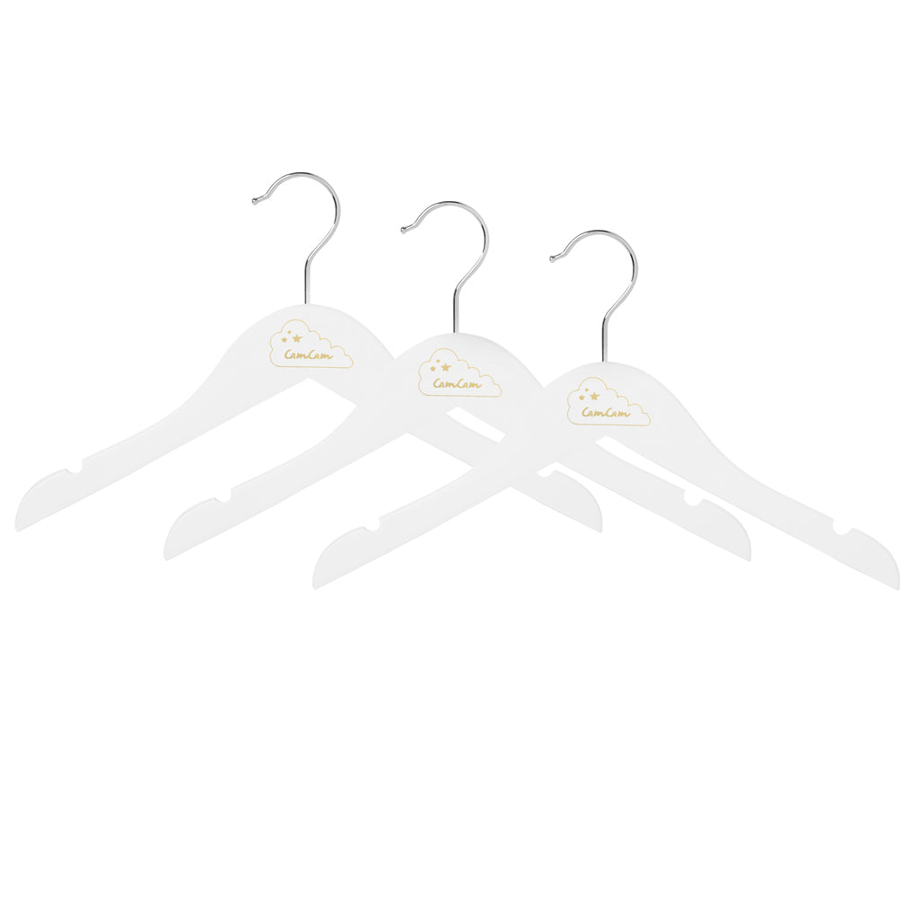 Hangers, Kids, 3-pack, FSC - White – camcamcopenhagen.com