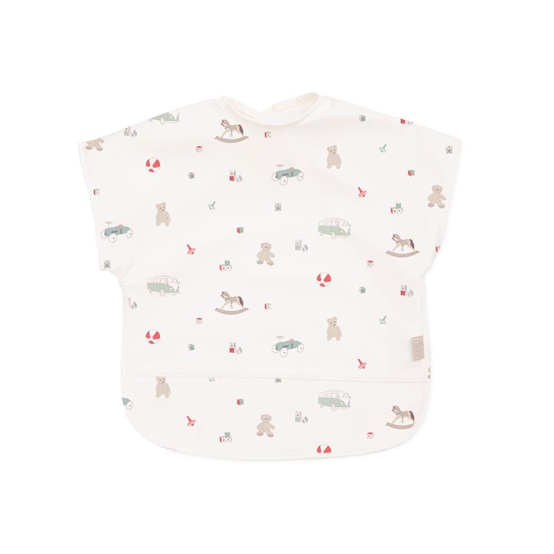Short Sleeved Bib - Vintage Toys