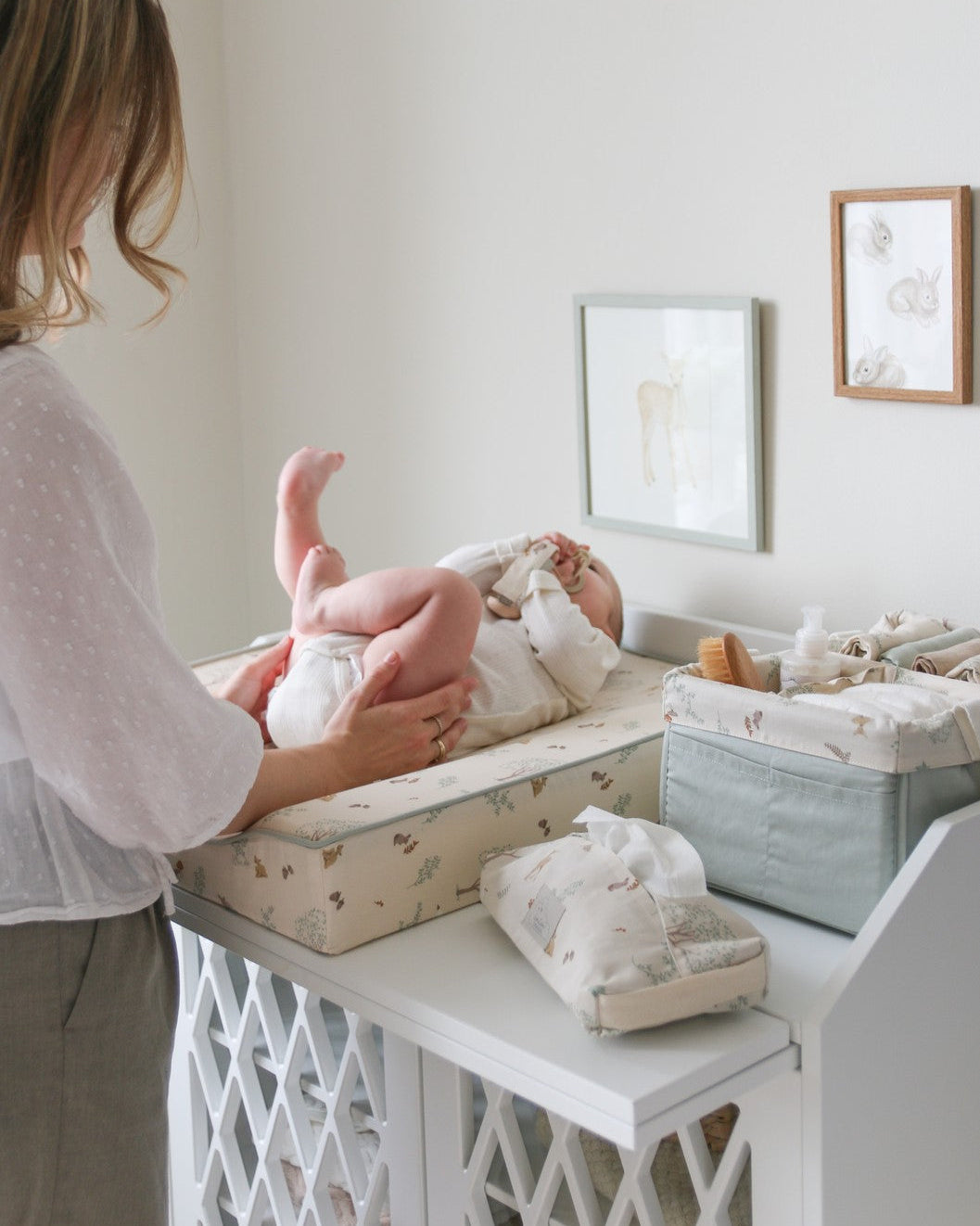 Diaper Caddy - OCS - Woodland