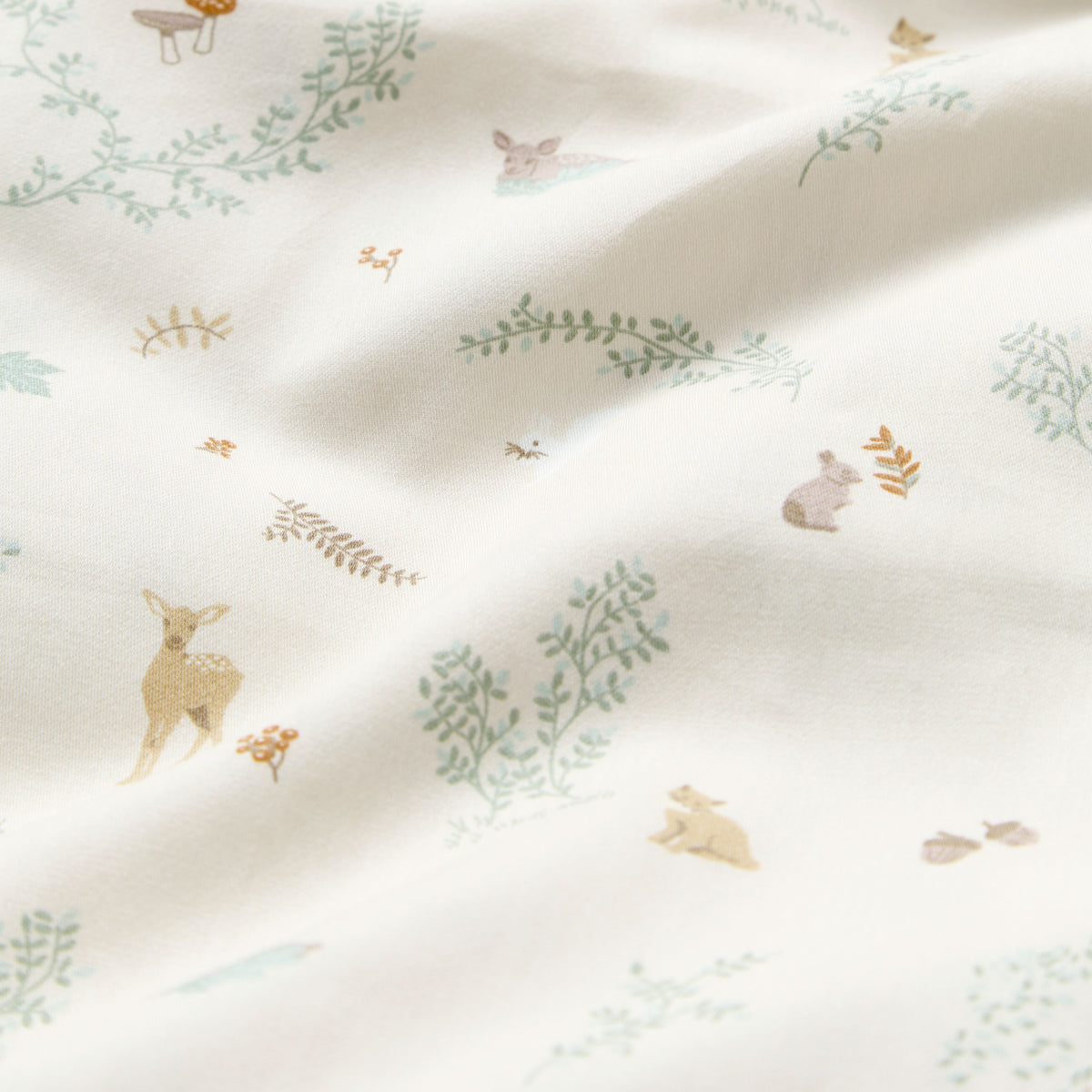 Bedding Set, Baby, 70x100cm - GOTS - Woodland