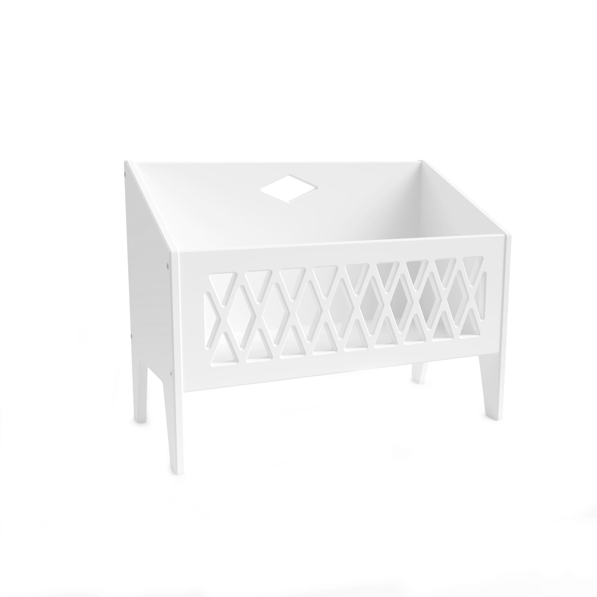 Harlequin Book Bench, FSC Mix - White