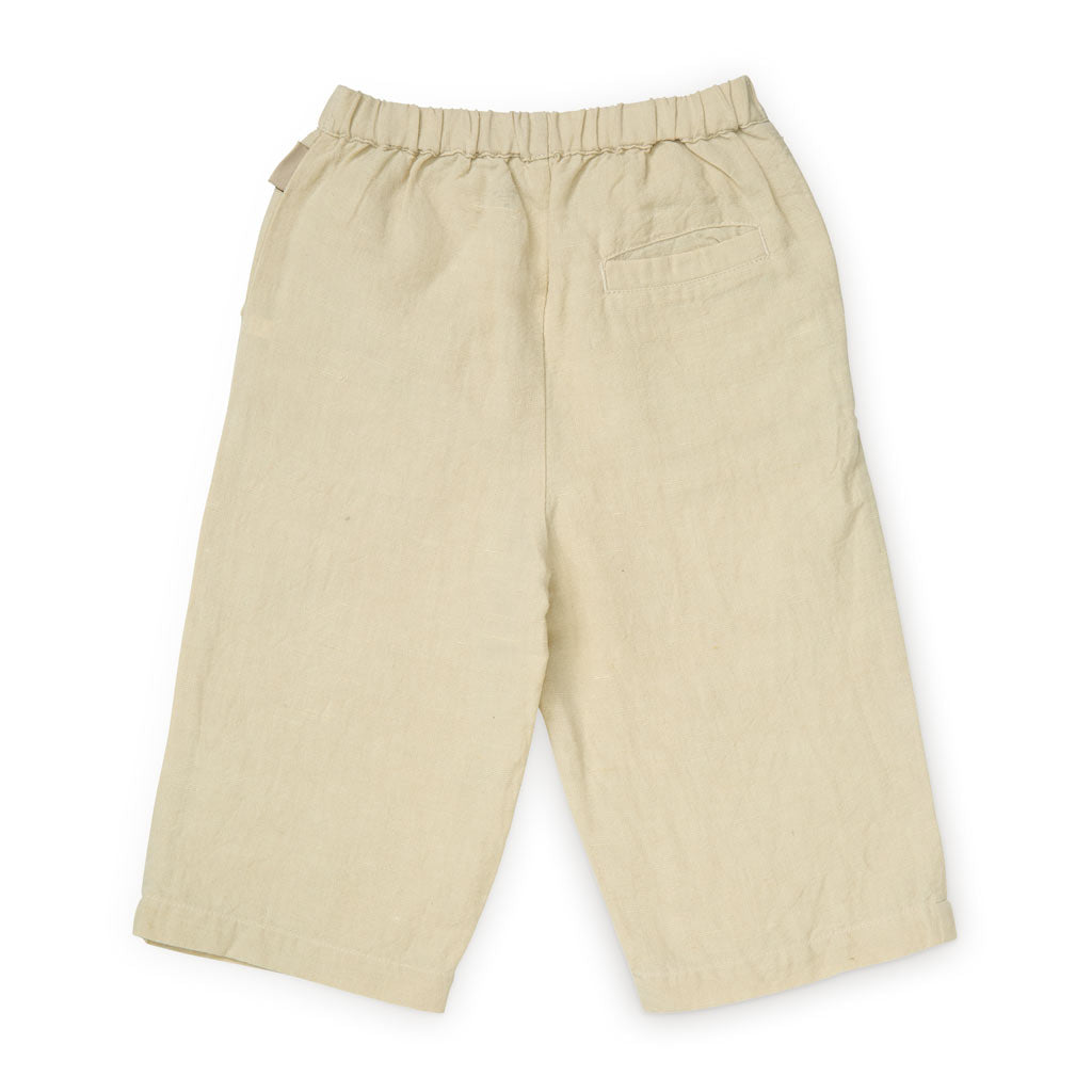 Vilde Pants - GOTS - Beige Linen
