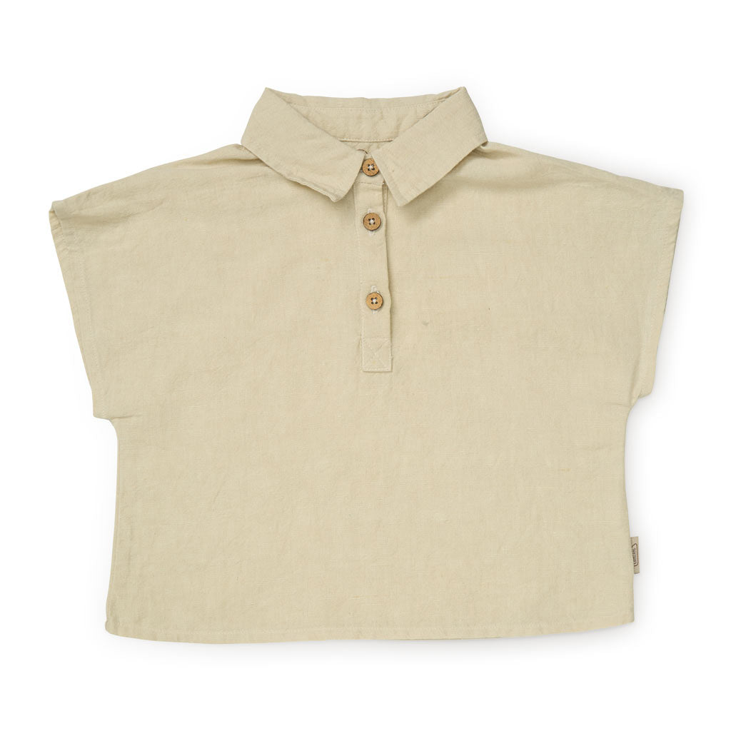 Julian Shirt - GOTS - Beige Linen