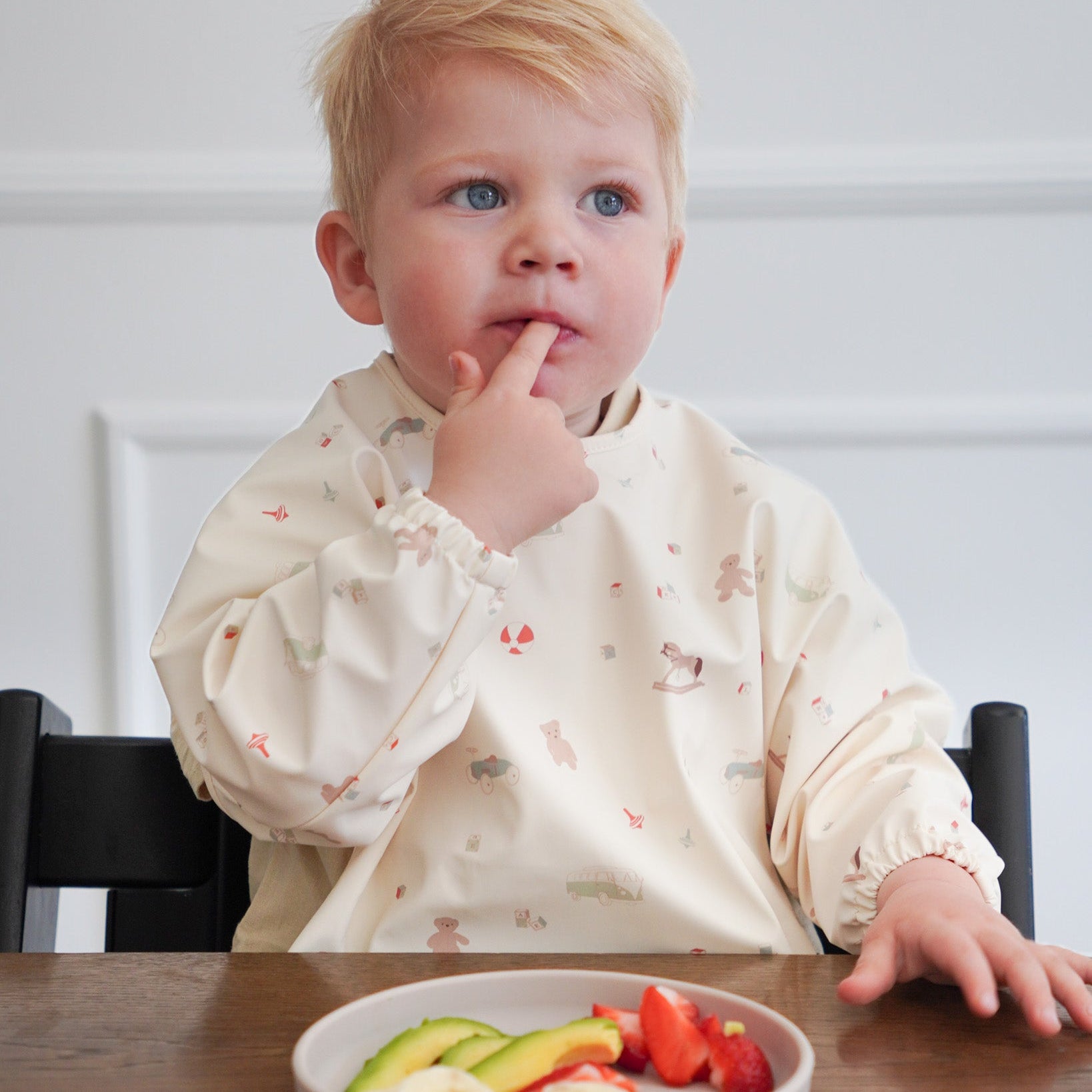 Sleeved Bib - Vintage Toys
