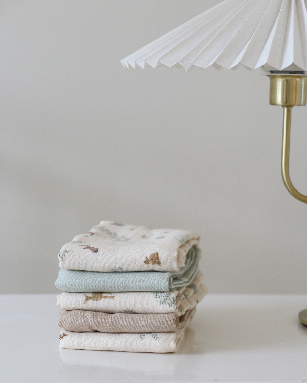 Muslin Cloth, 3-pack - GOTS Mix - Woodland