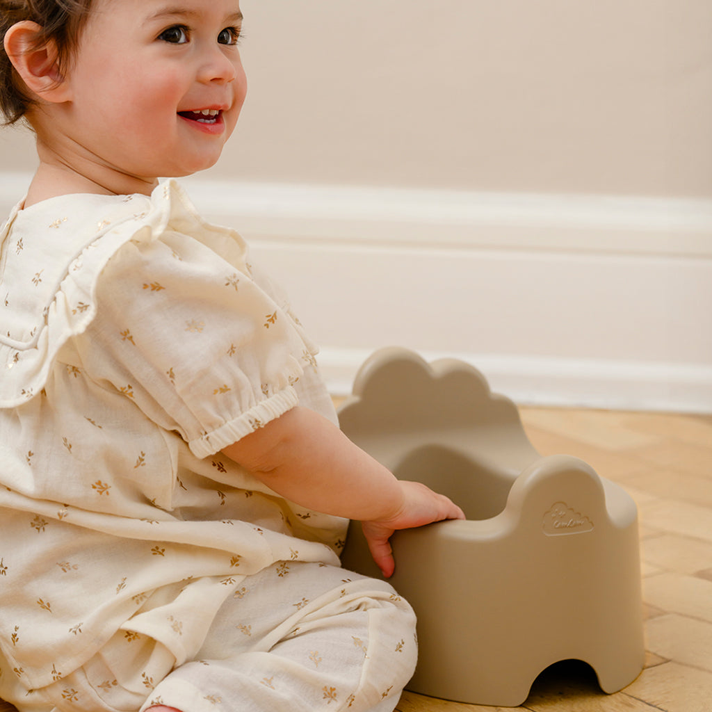 Vilde Pants - GOTS - Gold Flower