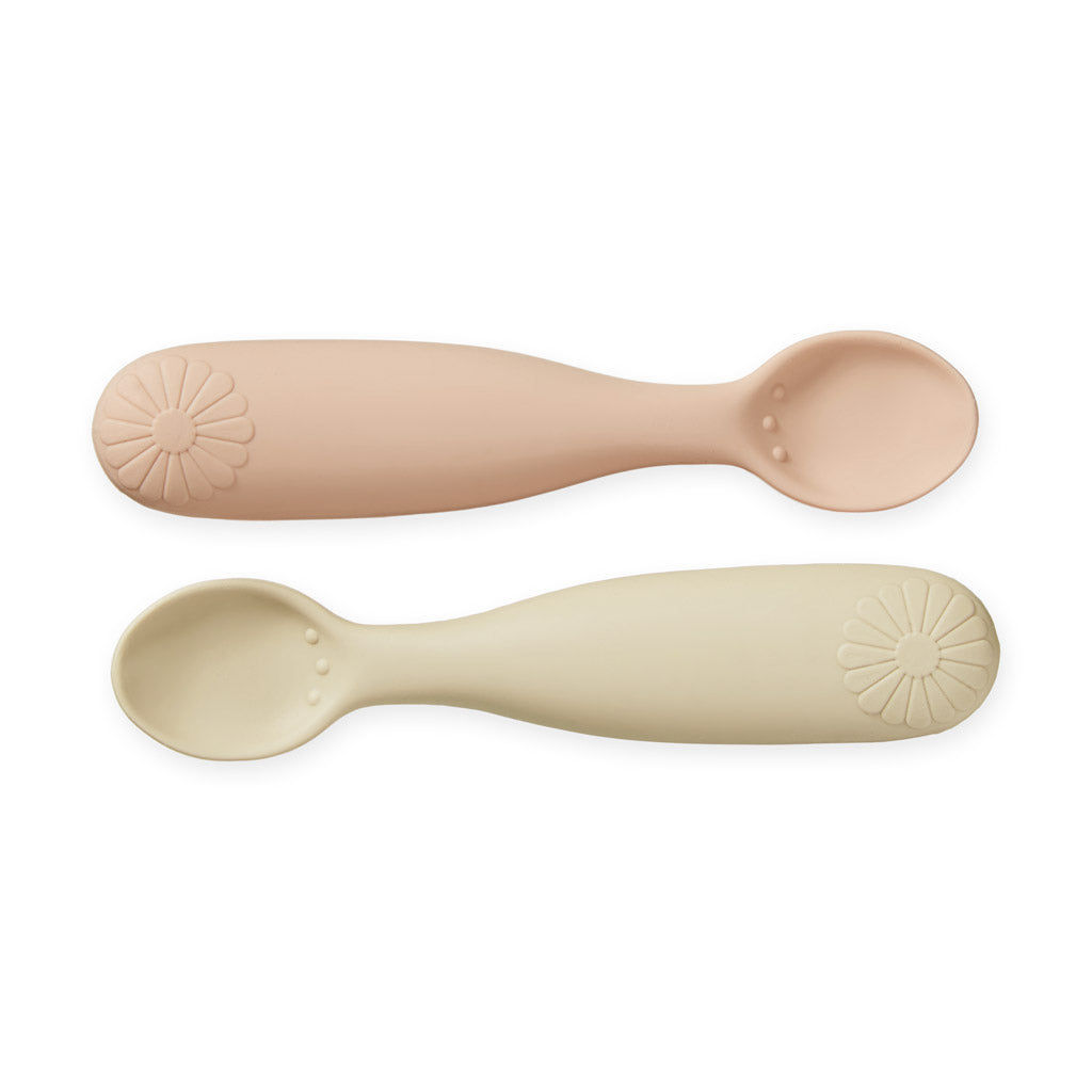 Flower Spoons, 2-pack - Coral Mix