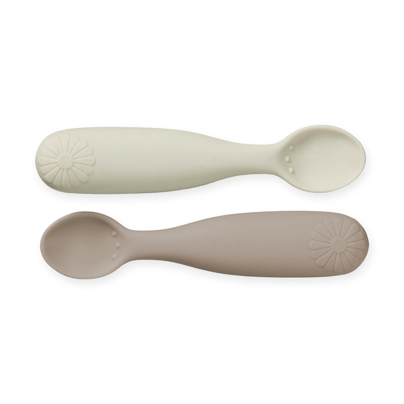 Flower Spoons, 2-pack - Earth Mix