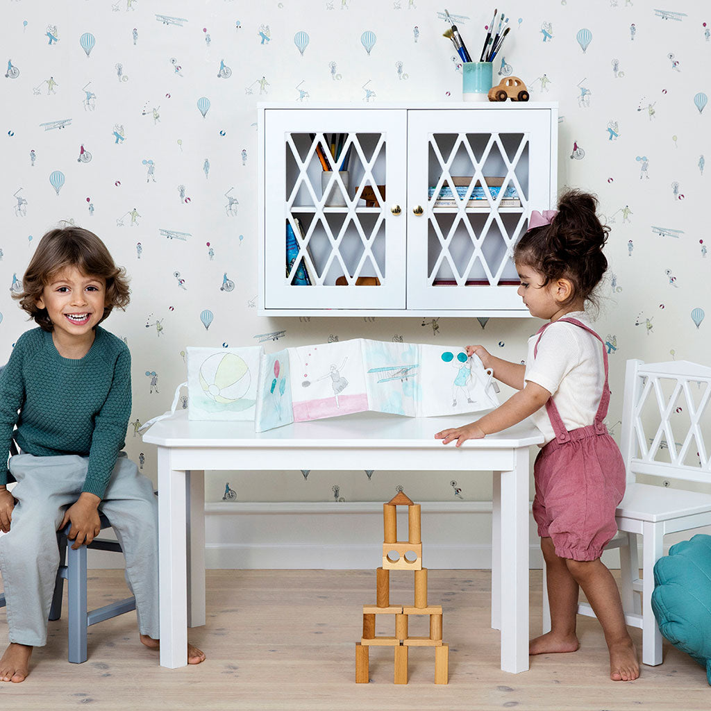 Harlequin Kindertisch – Weiß