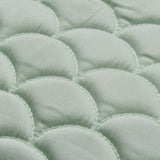 Changing Mat, Quilted - OCS Green Leaves