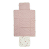 Changing Mat, Quilted - OCS Windflower Creme