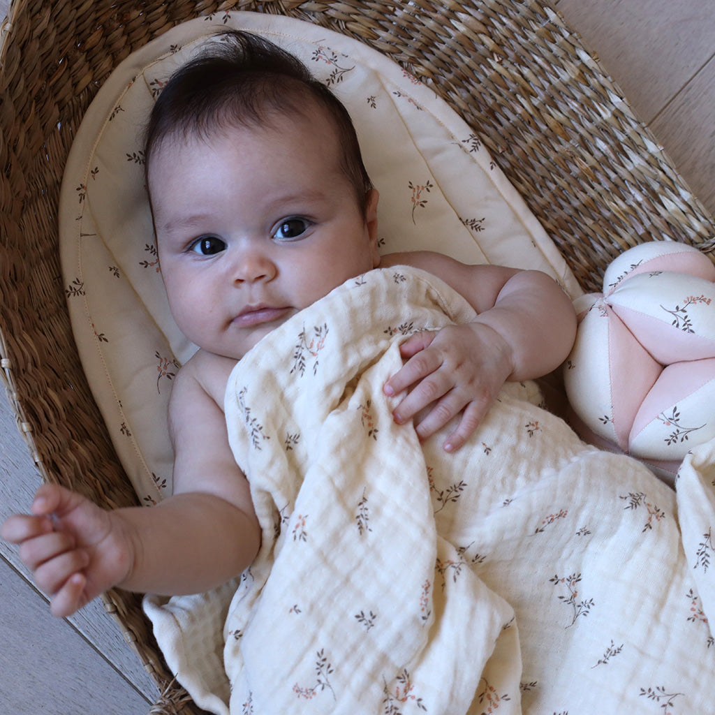 Baby Muslins in Organic Cotton