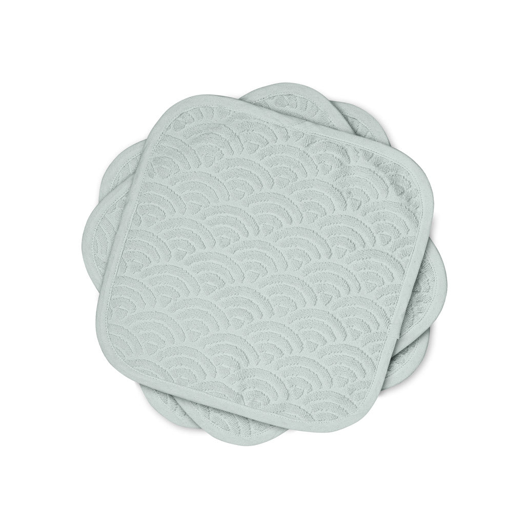 Washcloth, 3-pack - GOTS Classic Grey