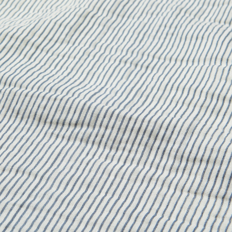 3-Pack GOTS Striped Muslin Cloths Blue / Praline / Creme Cam Cam Copenhagen  - Melijoe