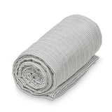 Muslin Baby Blanket - GOTS Classic Stripes Blue