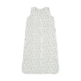 Muslin Sleeping Bag 0-6 Months - GOTS Green Leaves