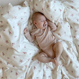 Bedding, Baby, 70x100cm - GOTS Windflower Creme